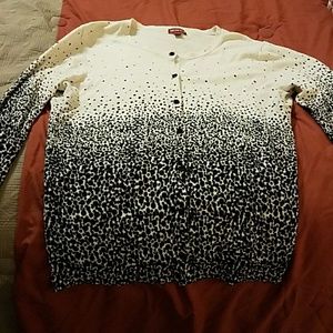 Plus size merona button up cardigan